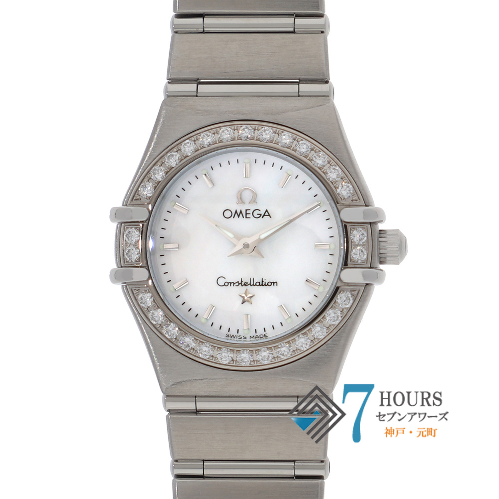 【141087】 OMEGA オメガ 1466.71 コンステレーション ホワイトシェルrダイヤル SS クオーツ 当店オリジナルボックス