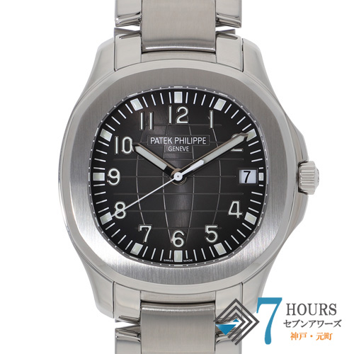 【142673】 PATEK PHILIPPE パテックフィリップ 5167/1A-001 アクアノート ブラックダイヤル SS 自動巻き ギャランティーカード 純正ボックス