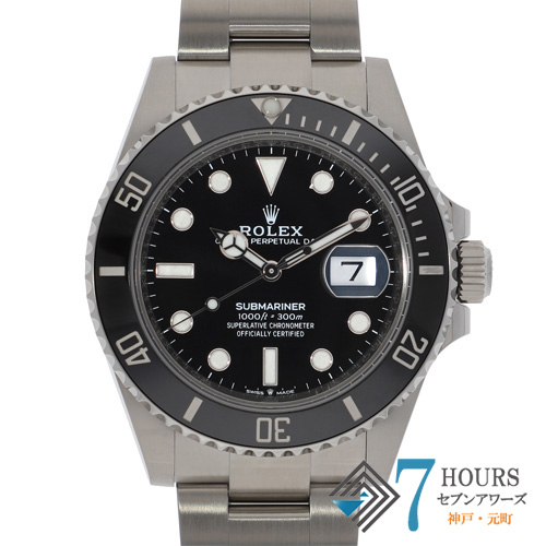 【144453】 ROLEX ロレックス 126610LN サブマリーナ デイト ブラックダイヤル ランダム番 SS 自動巻き ギャランティーカード 当店オリジナルボックス