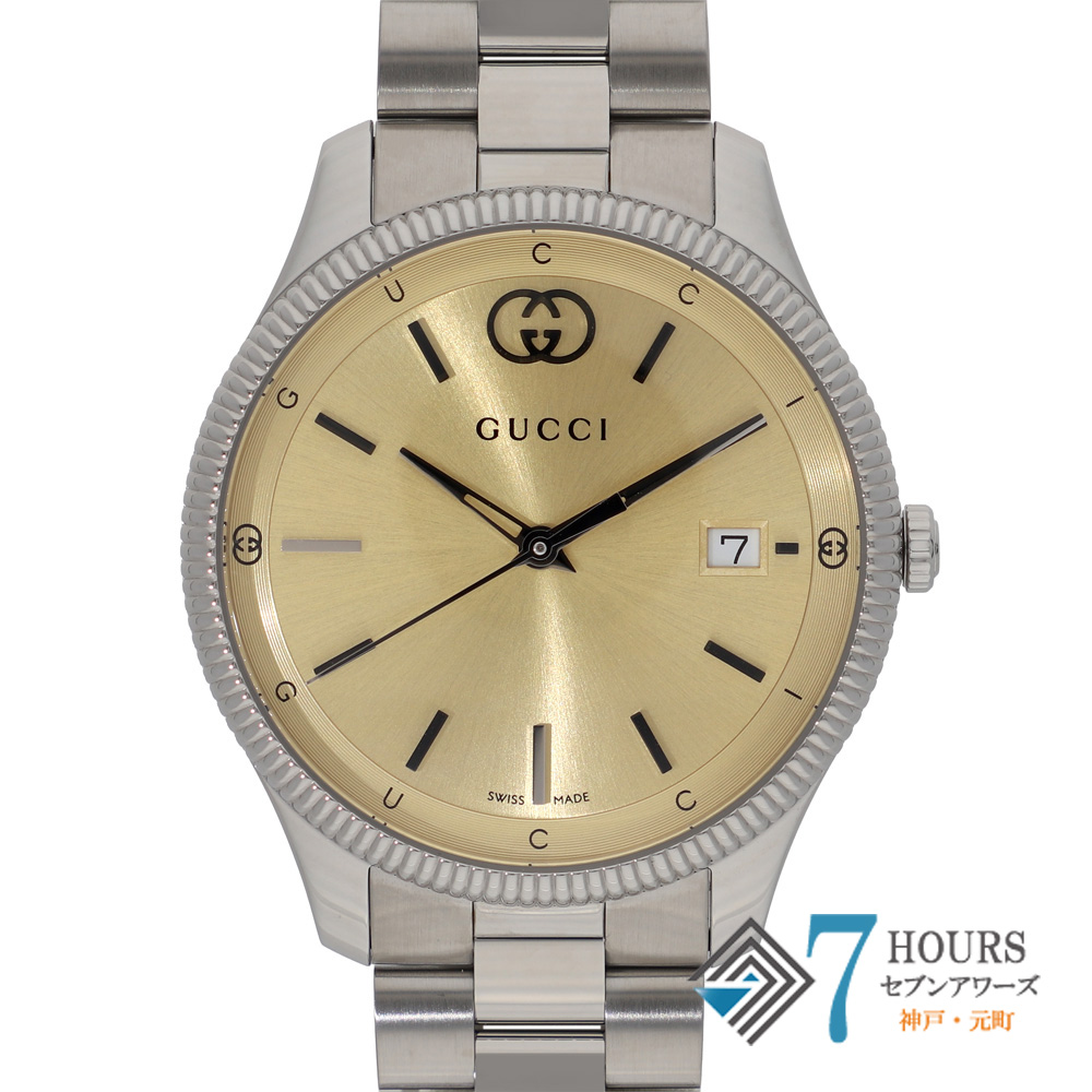 GUCCI グッチ YA1264234 G-Timeless シャンパンダイヤル ステンレス SS
