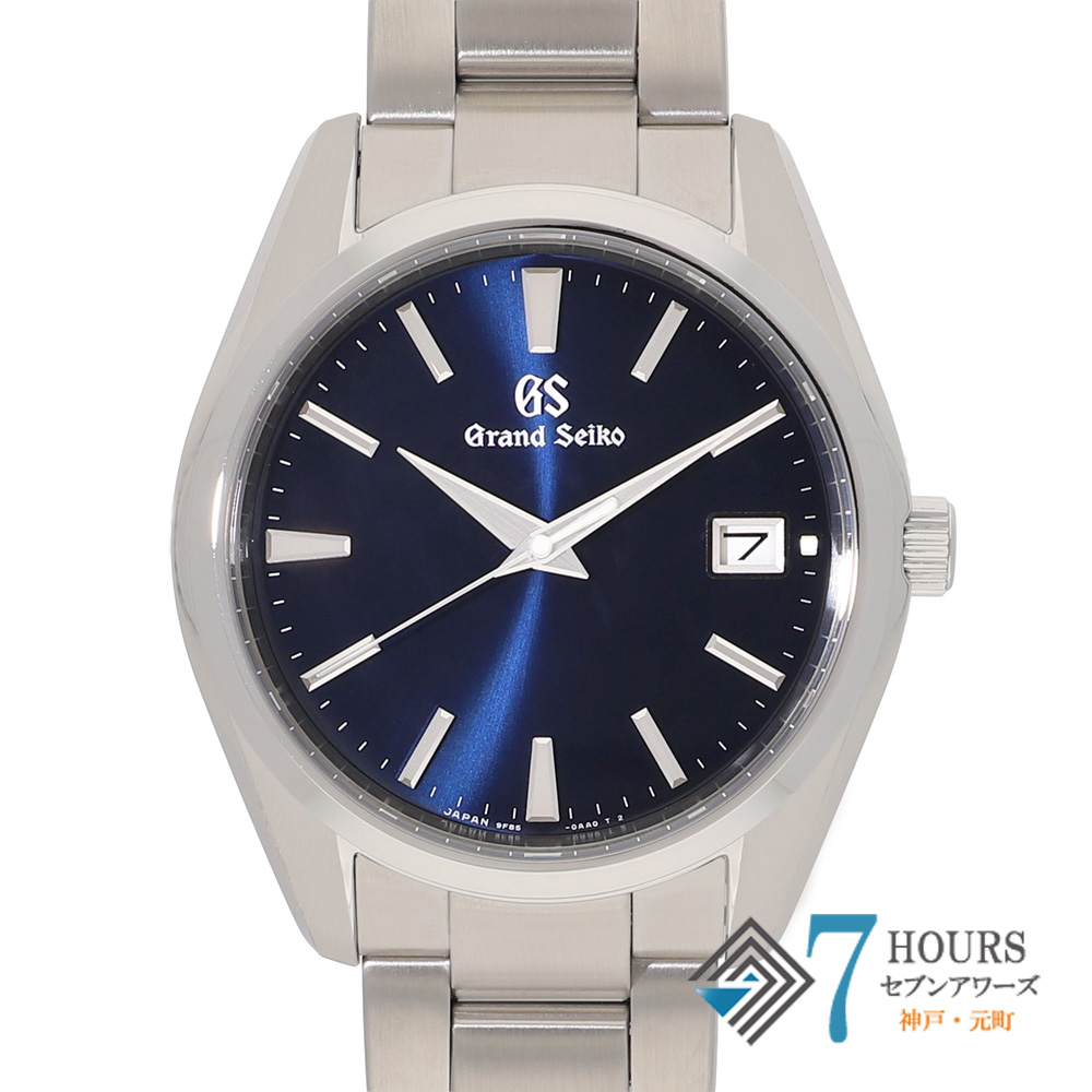 【147842】 SEIKO セイコー SBGP013 9F85-0AC0 グランドセイコー　ヘリテージコレクション ブルーダイヤル SS クオーツ ギャランティーカード 純正ボックス