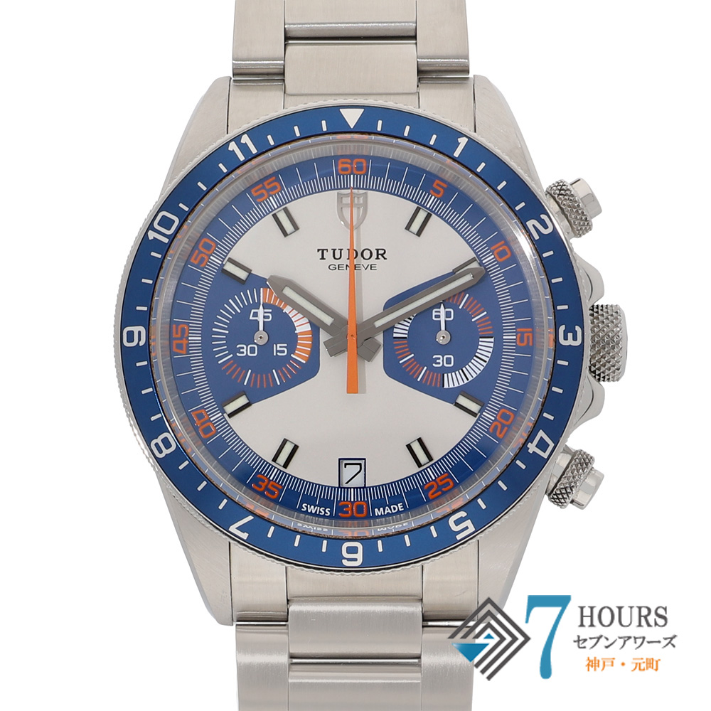 【148203】 TUDOR チュードル 70330B ヘリテージクロノ ブルーダイヤル SS 自動巻き ギャランティーカード 純正ボックス