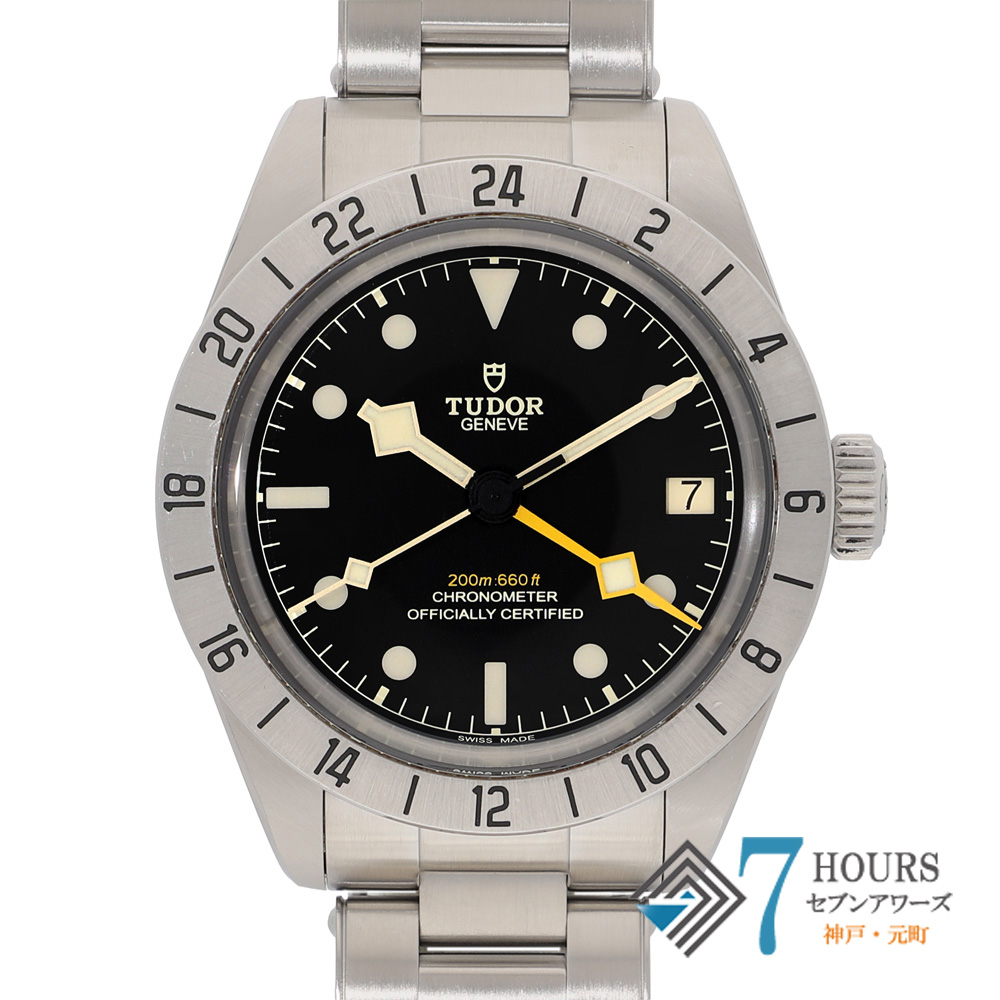 【148217】 TUDOR チュードル 79470 ブラックベイ ブラックダイヤル SS 自動巻き ギャランティーカード 純正ボックス