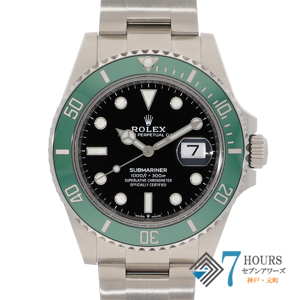 【148618】 ROLEX ロレックス 126610LV サブマリーナ デイト ブラックダイヤル ランダム番 SS 自動巻き ギャランティーカード 純正ボックス