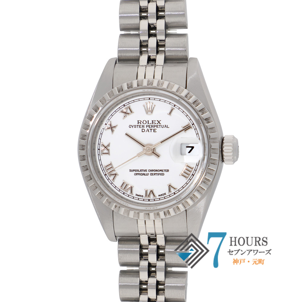 【149456】 ROLEX ロレックス 79240 オイスターパーペチュアル デイト26 ホワイトローマダイヤル K番 SS 自動巻き ギャランティーカード 純正ボックス