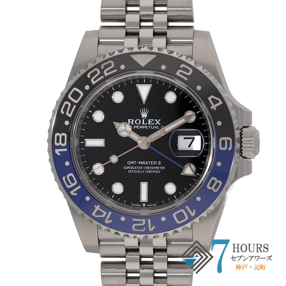 【150224】 ROLEX ロレックス 126710BLNR GMTマスター2 ブラックダイヤル ランダム番 SS 自動巻き ギャランティーカード 当店オリジナルボックス