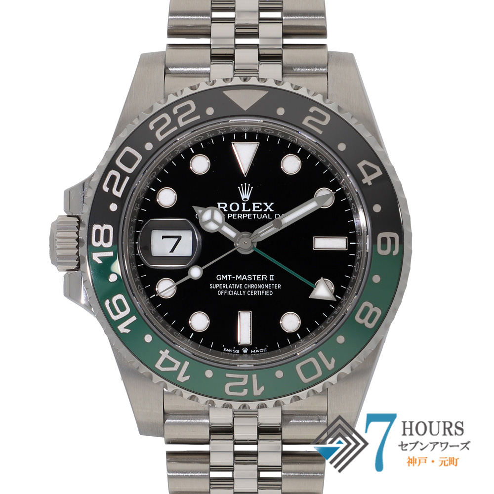 【150710】 ROLEX ロレックス 126720VTNR GMTマスター2 ブラックダイヤル ランダム番 SS 自動巻き ギャランティーカード 純正ボックス