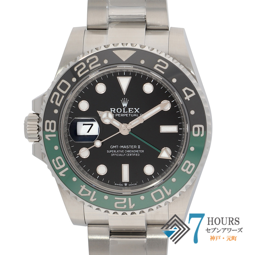 【150727】 ROLEX ロレックス 126720VTNR GMTマスター2 ブラックダイヤル ランダム番 SS 自動巻き ギャランティーカード 当店オリジナルボックス