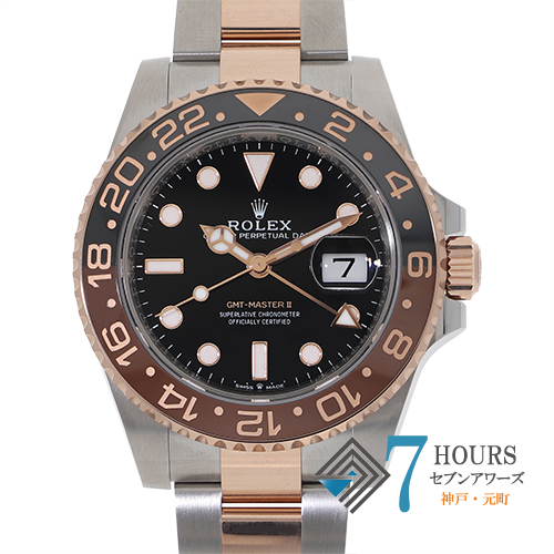 ROLEX ロレックス 126711CHNR GMTマスター2 ブラックダイヤル