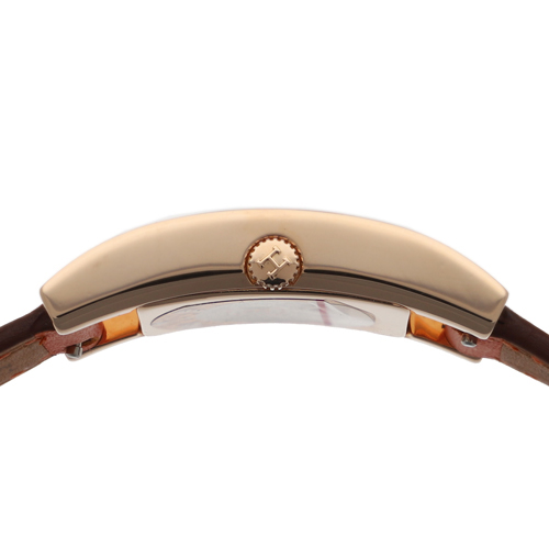 HERMES エルメス AC1.271 アルコル ホワイトシェルダイヤル ピンク  