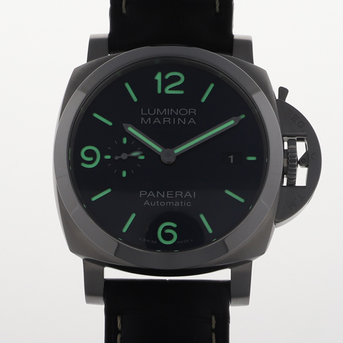 パネライ 閉ざさ PANERAI PAM01313 ルミノールマリーナ デイト 自動 