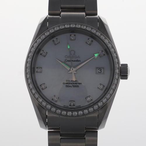 OMEGA オメガ 2509.75 シーマスターアクアテラ ホワイトシェル12P  