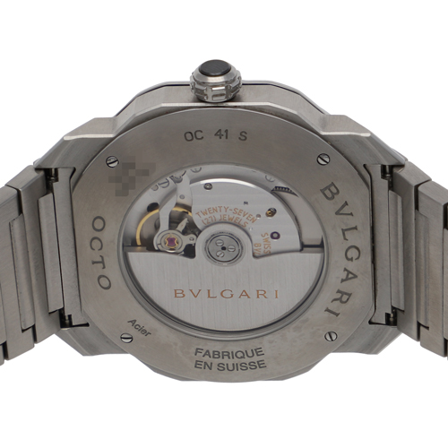 BVLGARI ブルガリ OC41S/102856 オクトローマ ブルーダイヤル  