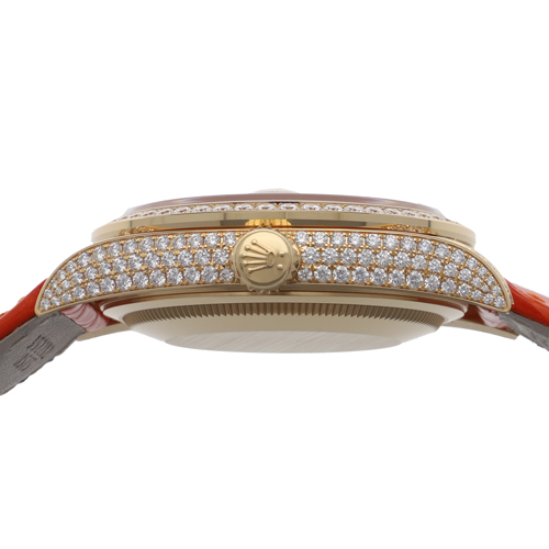 ROLEX ロレックス 128158RBR デイデイト ダイヤモンドダイヤル