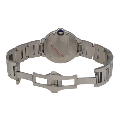 CARTIER カルティエ WSBB0060 バロンブルー グレーローマンダイヤル  