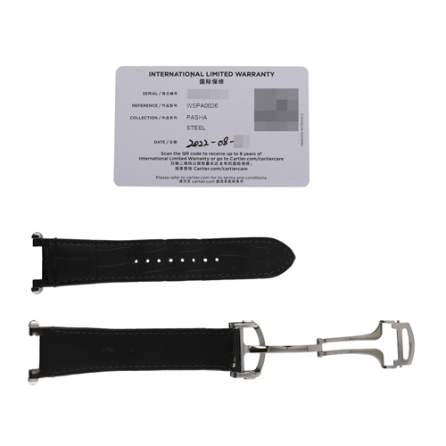 CARTIER カルティエ WSPA0026 パシャドゥ カルティエ ダークグレー  