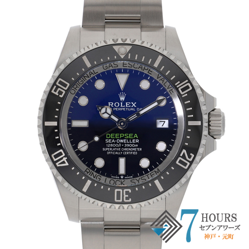【122942】 ROLEX ロレックス  136660 シードゥエラーディープシー Dブルーダイヤル ランダム番 SS 自動巻き ギャランティーカード 当店オリジナルボックス