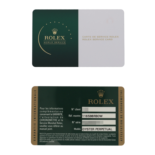 ROLEX ロレックス 116598RBOW コスモグラフデイトナ ブラック