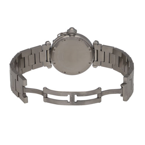 CARTIER カルティエ W31076M7 パシャC ブラックダイヤル