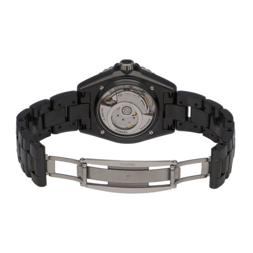CHANEL シャネル H5697 J12 ブラックダイヤル ステンレス