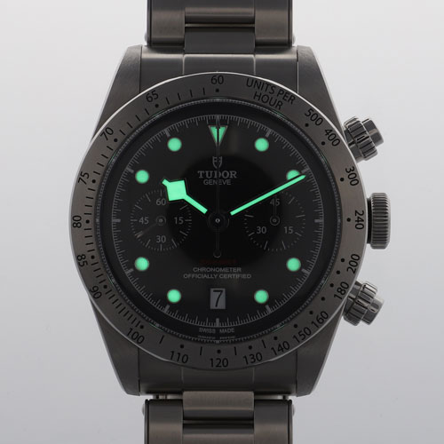 TUDOR チュードル 79350 ヘリテージ ブラックベイ ブラックダイヤル