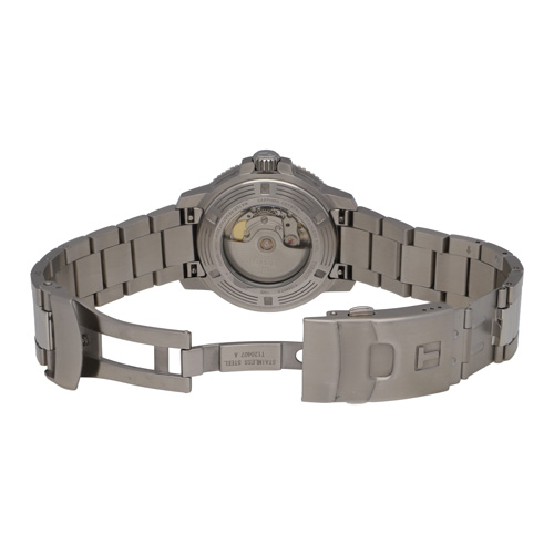 TISSOT ティソ T120407A シースター グレーダイヤル ステンレス SS