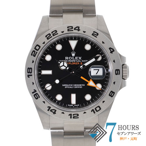【124994】 ROLEX ロレックス 216570 エクスプローラー2 ブラックダイヤル ランダム番 SS 自動巻き ギャランティーカード 当店オリジナルボックス