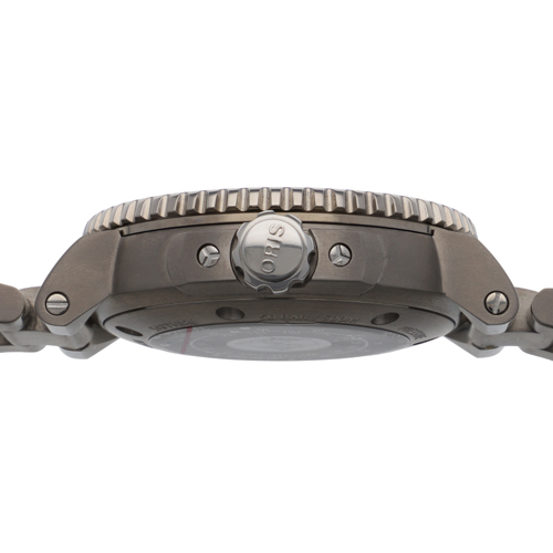 ORIS オリス 743 7664 7253M アクイス スモールセコンド デイト グレー 