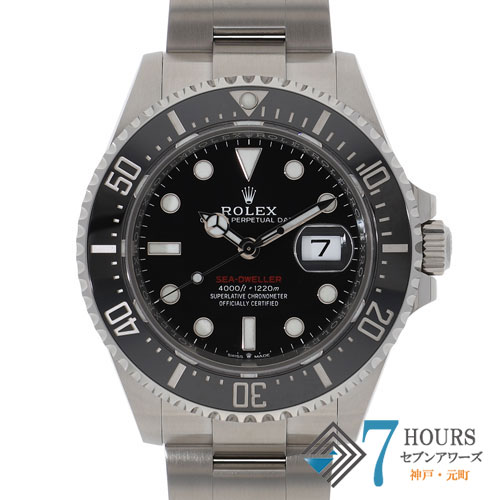 【125192】 ROLEX ロレックス 126600 シードゥエラー ブラックダイヤル ランダム番 SS 自動巻き ギャランティーカード 純正ボックス