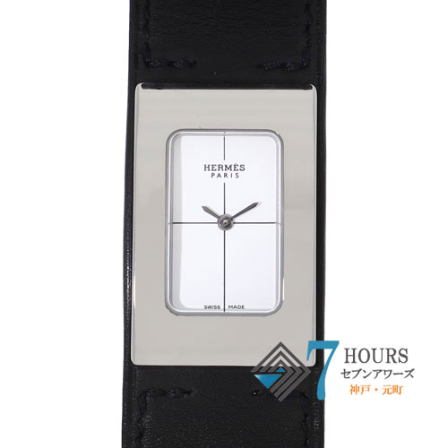 HERMES エルメス CM1.210 シェルシュミディ ホワイトダイヤル