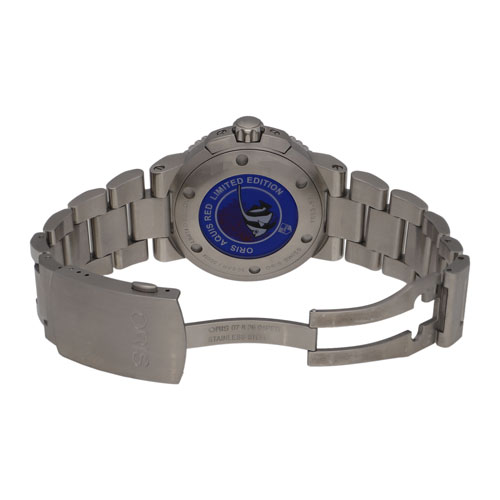 ORIS オリス 733 7653 4183M アクイス レッド リミテッドエディション