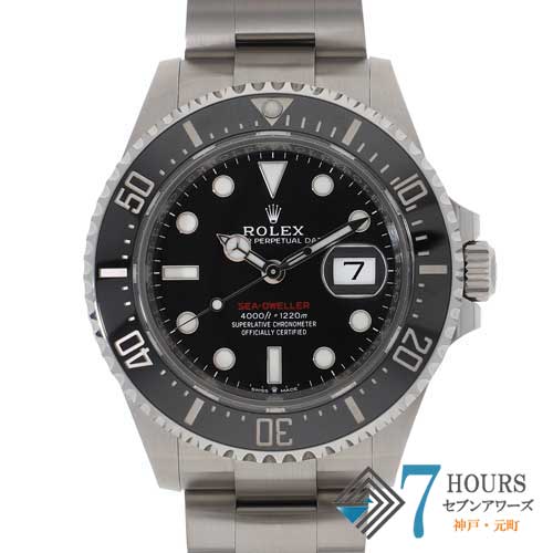 【126562】 ROLEX ロレックス 126600 シードゥエラー ブラックダイヤル ランダム番 SS/SS/CE 自動巻き ギャランティーカード 純正ボックス