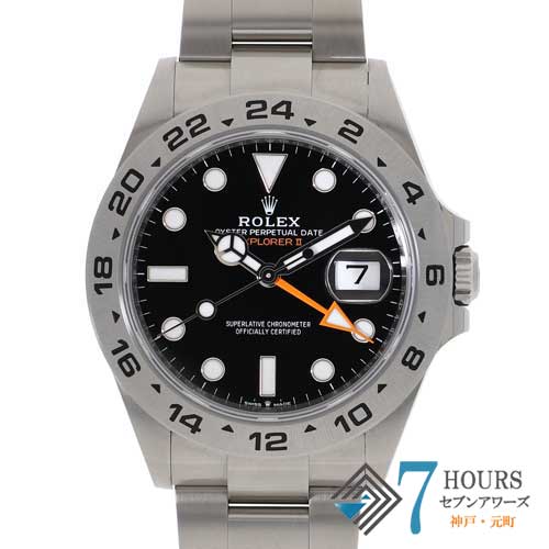 【126708】 ROLEX ロレックス 226570 エクスプローラー2 ブラックダイヤル ランダム番 SS 自動巻き ギャランティーカード 当店オリジナルボックス