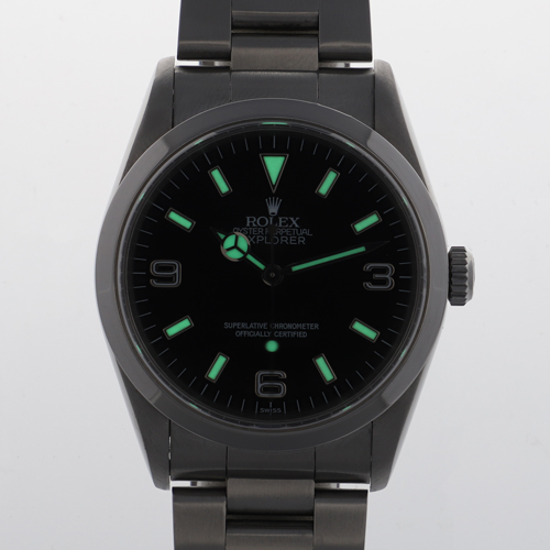 ROLEX ロレックス 14270 エクスプローラー ブラックダイヤル U番