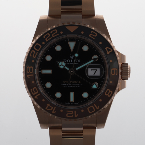ROLEX ロレックス 126715CHNR GMTマスター2 ブラックダイヤル