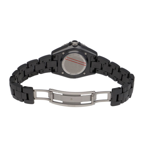 【128371】CHANEL シャネル H7121 J12 エレクトロ 33MM 世界限定1255本 ブラックダイヤル CE/SS クオーツ ギャランティーカード 純正ボックス 腕時計 時計 WATCH レディース 女性 女【中古】 CHANEL シャネル H7121 J12 エレクトロ 33MM 世界限定1255本 ブラック