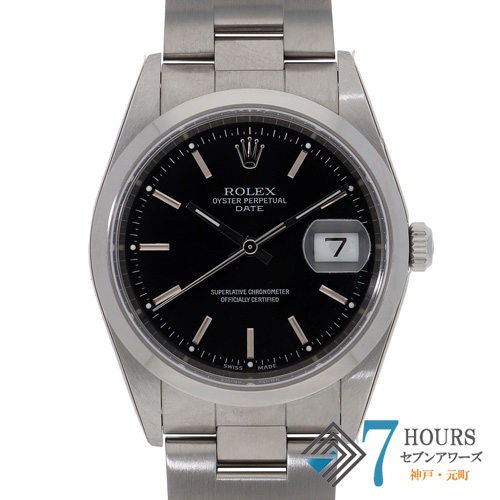 ROLEX ロレックス 15200 オイスターパーペチュアル デイト ブラック 