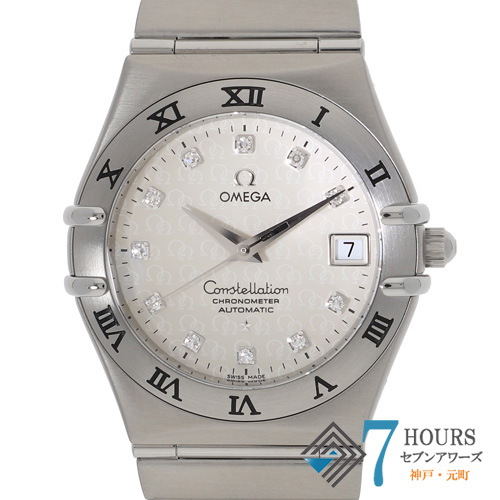 【129915】 OMEGA オメガ 1504.35 コンステレーション 11Pダイヤ シルバーダイヤル SS 自動巻き 当店オリジナルボックス