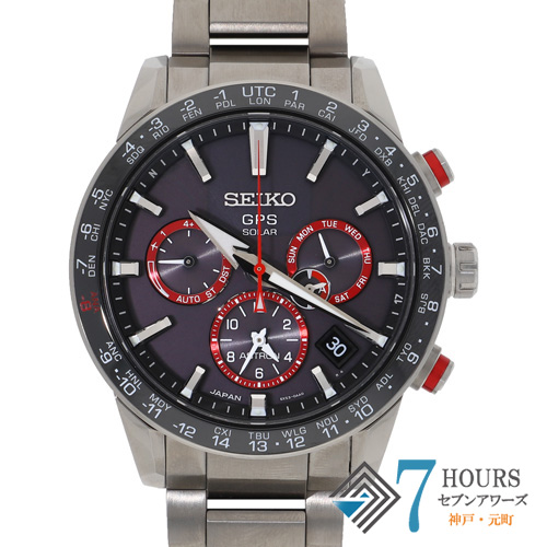 【131765】 SEIKO セイコー SBXC017 5X53-0AF0 アストロン 大谷翔平2019年限定モデル ブラックダイヤル TI ソーラー ギャランティーカード 純正ボックス