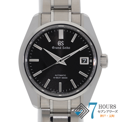 【132552】 SEIKO セイコー SBGH301 ヘリテージハイビート  ブラックダイヤル SS 自動巻き ギャランティーカード 純正ボックス