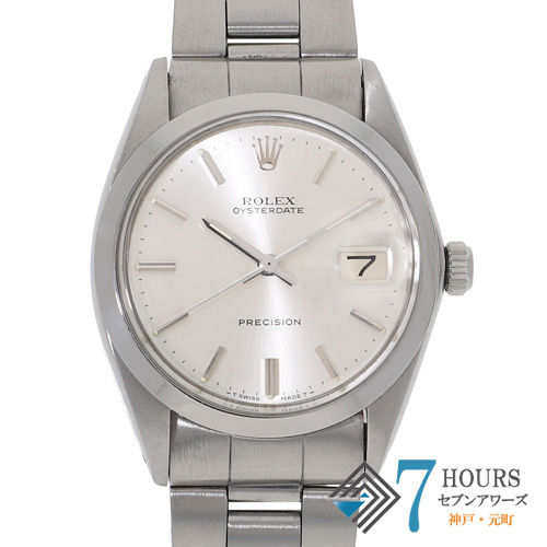 【133544】 ROLEX ロレックス 6694 オイスターデイト シルバーダイヤル 20番 SS 手巻き 当店オリジナルボックス