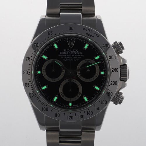 ロレックス116520コスモグラフデイトナ黒文字盤 正規収納箱 BOX他付属