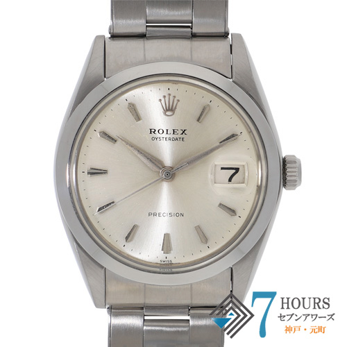 【135375】 ROLEX ロレックス 6694 プレシジョン シルバーダイヤル 9番 SS 手巻き 当店オリジナルボックス