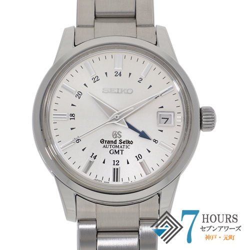 【137715】 SEIKO セイコー SBGM023 9S66-00A0 グランドセイコー シルバーダイヤル SS 自動巻き ギャランティーカード 純正ボックス