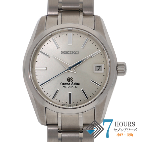【138184】 SEIKO セイコー SBGR059 グランドセイコー シルバーダイヤル TI 自動巻き ギャランティーカード 純正ボックス