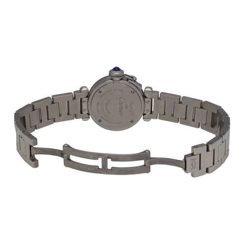 CARTIER カルティエ W314007 ミスパシャ シルバーダイヤル ステンレス