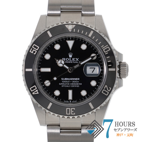 【139570】 ROLEX ロレックス 126610LN サブマリーナ デイト ブラックダイヤル ランダム番 SS 自動巻き ギャランティーカード 純正ボックス