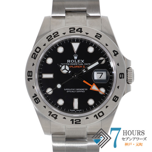 エクスプローラー II 216570 [オイスターブレスレット ブラック] 中古