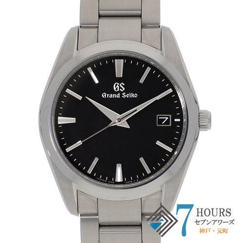 【140335】 SEIKO セイコー SBGX261 9F62-0AB0 グランドセイコ- ブラックダイヤル SS クオーツ ギャランティーカード 純正ボックス