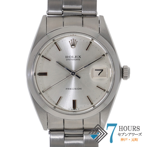 【140934】 ROLEX ロレックス 6694 オイスターデイト シルバーダイヤル 21番 SS 手巻き 当店オリジナルボックス